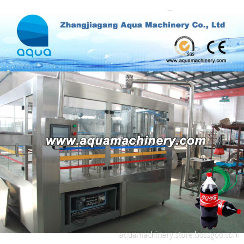 Automatic Carbonated Soft Drink Filling Machine For PET Bottles